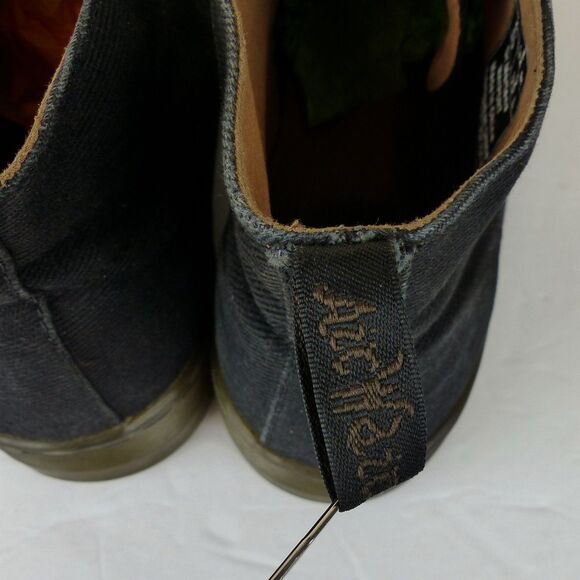 Dr. Martens Chukka Boots Mens 8 US Women 9 Black Mayport Canvas Lace Up Preppy - Picture 10 of 15